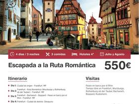ESCAPADA A LA RUTA ROMÁNTICA